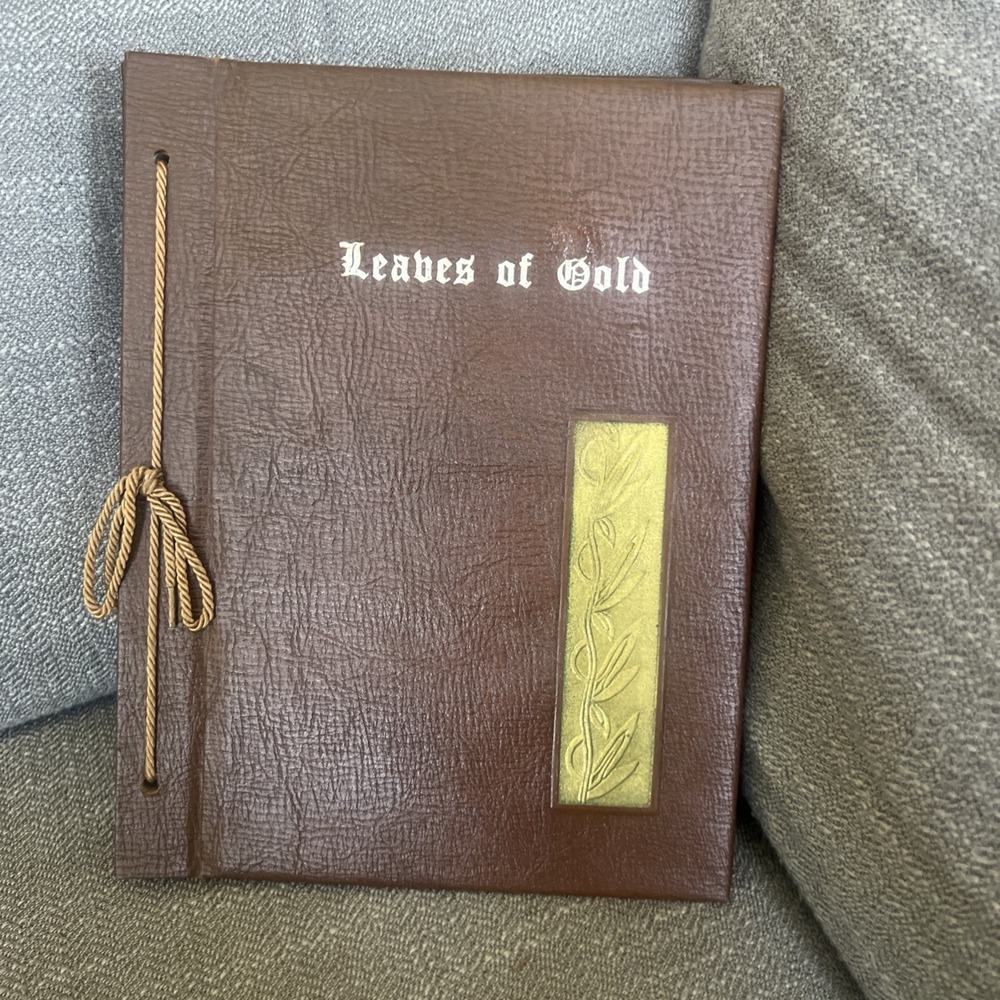 1948 Leaves Of Gold Book Anthology Of Prayers By Clyde Francis Lytle